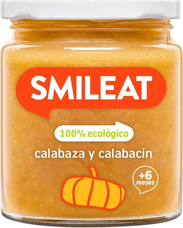 Smileat BIO Βάζο με βιολογική κολοκύθα και κολοκυθάκια, 230g