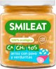 Smileat BIO Βαζάκι με βιολογικά μικρά κομμάτια ρυζιού και γαλοπούλας με λαχανικά, 230g