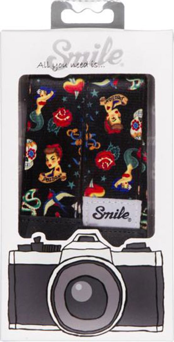 Smile pasek, Pin Up, kolorowy (16011)