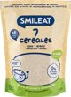 Smileat Οργανική κρέμα για βρέφη με 7 δημητριακά, 200g