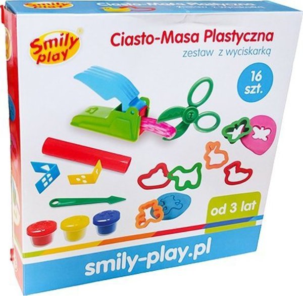 Smily Play Σετ Πλαστελίνης με Πρέσα SP85215 - Δημιουργικό Παιχνίδι για Παιδιά