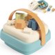 Smoby Little Green Sorter Παιχνίδι Διαλογής Σχημάτων από Βιοπλαστικό με Καλάθι Μεταφοράς