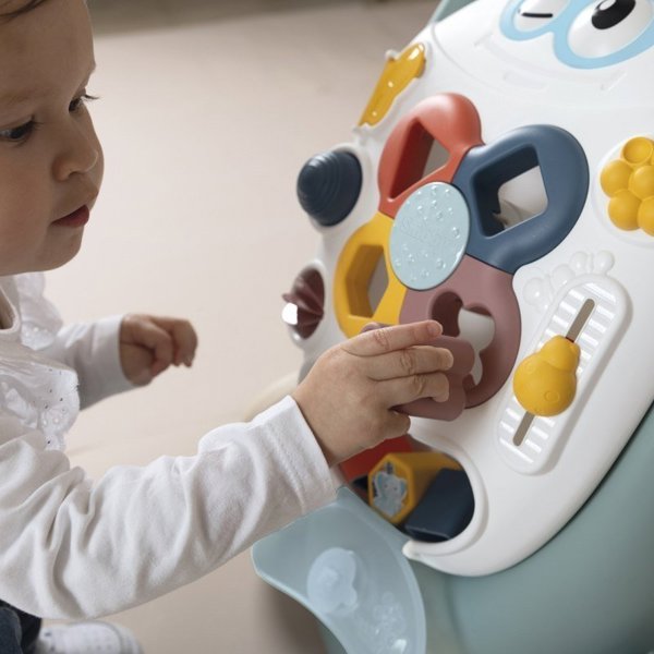Smoby Διαδραστικός Περιπατητής Little 3 σε 1 για Μωρά, Παστέλ Χρώματα