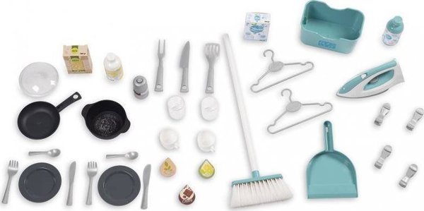 Smoby Mini Tefal Studio Παιδική Κουζίνα με Πλυντήριο και 36 Αξεσουάρ