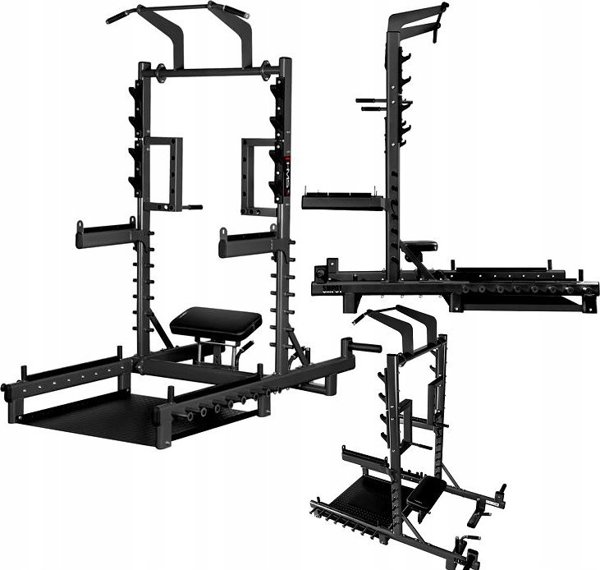 HMS Πολυλειτουργική Βάση SMP01 για Άρση Βαρών και Hip Thrust Commercial