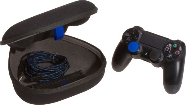 Snakebyte Game:Kit Σετ Αξεσουάρ για Χειριστήριο PS4 με Θήκη, Καλώδιο Φόρτισης και Καλύμματα Αναλογικών Μοχλών