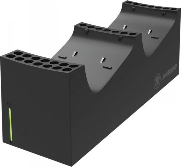 Snakebyte Διπλός Σταθμός Φόρτισης Twin: Charge για Χειριστήρια Xbox Series X - Μαύρο