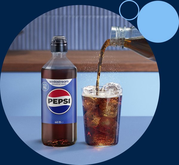 SodaStream Σιρόπι Pepsi για Ανθρακούχο Νερό 440ml