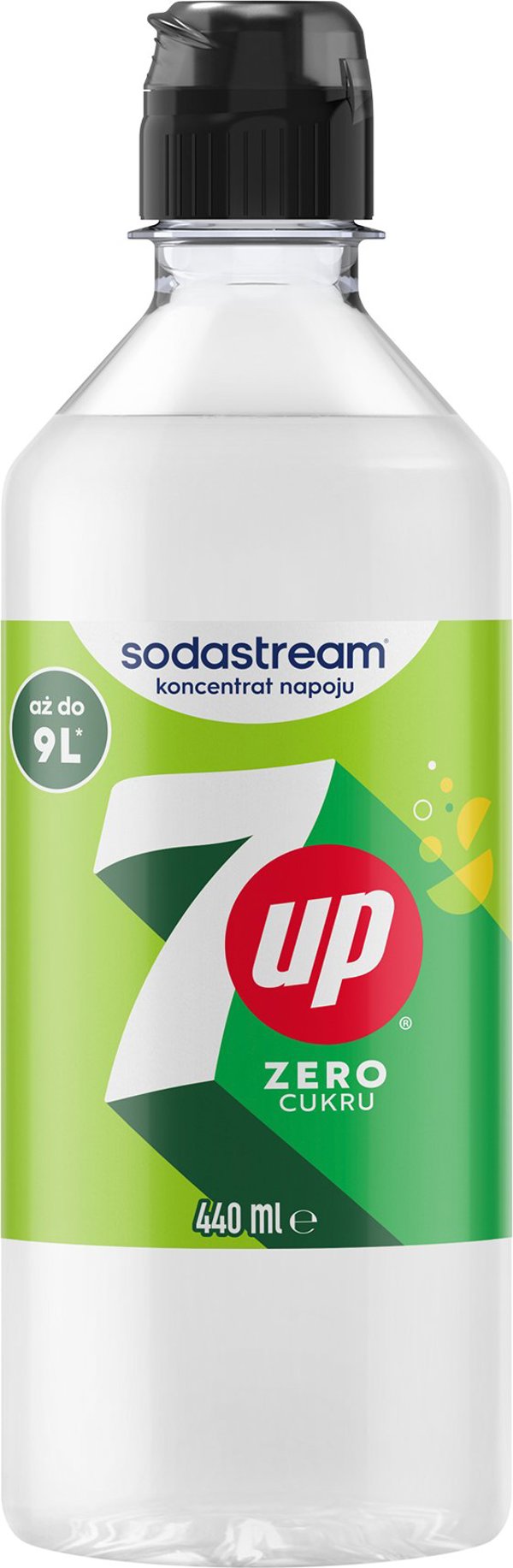 SodaStream Σιρόπι 7UP Zero Sugar Για Ανθρακούχο Νερό 440ml