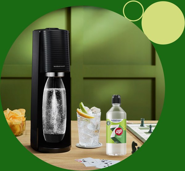 SodaStream Σιρόπι 7UP Zero Sugar Για Ανθρακούχο Νερό 440ml