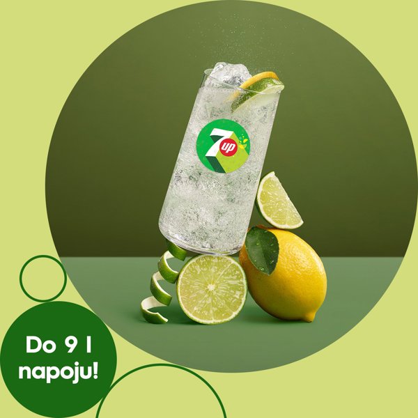Σιρόπι Sodastream 7Up για Ανθρακούχο Νερό 440ml - Συμπύκνωμα για 9 Λίτρα Ροφήματος