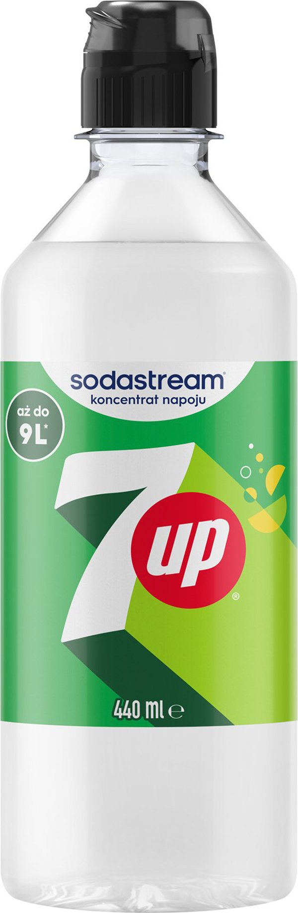 Σιρόπι Sodastream 7Up για Ανθρακούχο Νερό 440ml - Συμπύκνωμα για 9 Λίτρα Ροφήματος
