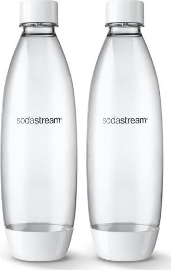 Sodastream Μπουκάλι Fuse λευκό 1 L 2 τεμ.