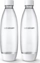 Sodastream Μπουκάλι Fuse λευκό 1 L 2 τεμ.