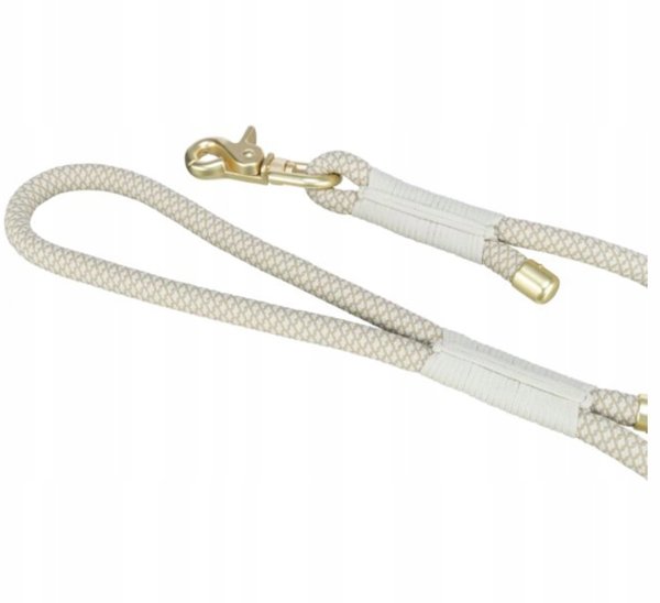 Soft Rope, smycz, dla psa, szara/jasnoszara, nylon, S–XL: 2.00 m/o 10 mm