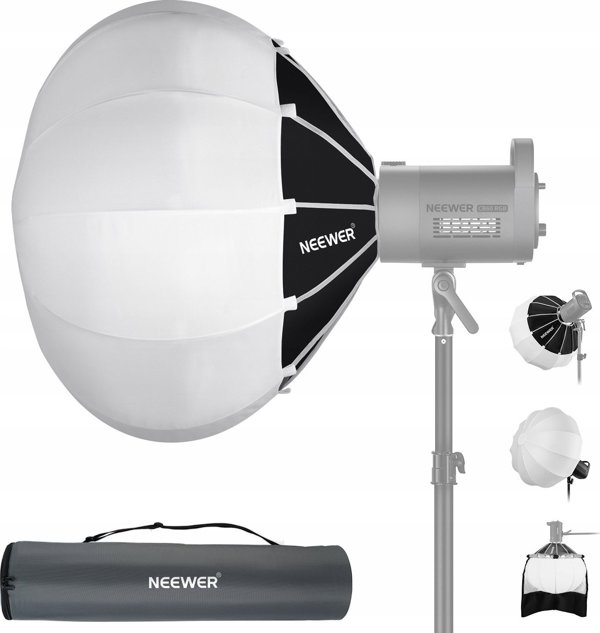 Neewer Softbox Lantern Octagon 90cm - Σφαιρικός Διαχυτής Φωτισμού με Bowens Mount