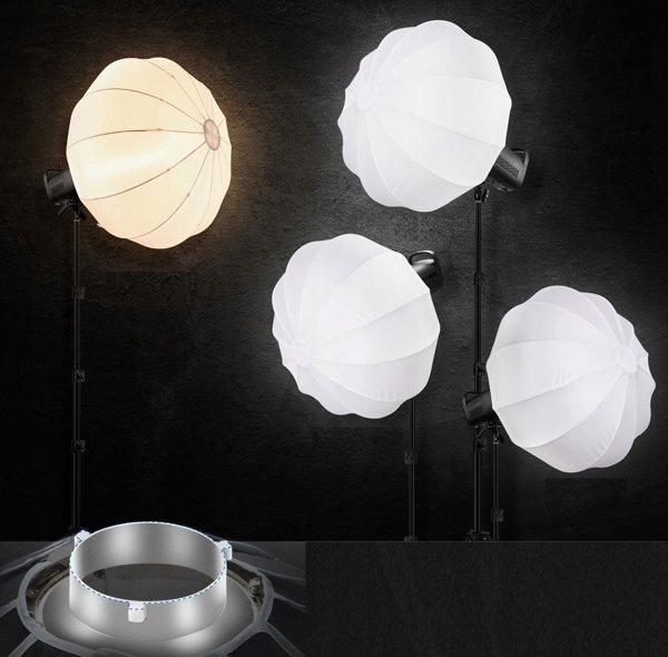 Neewer Softbox Lantern Octagon 90cm - Σφαιρικός Διαχυτής Φωτισμού με Bowens Mount