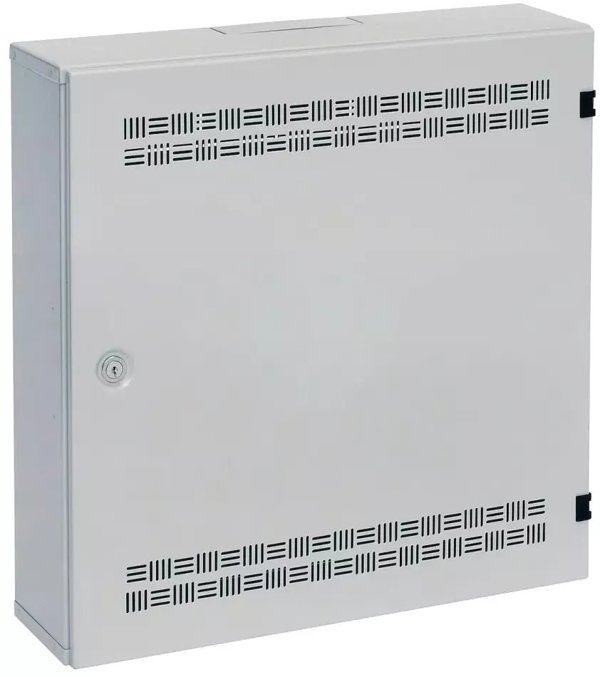 Solarix rozvaděč SOHO LC-18 s lištami 2U, 4U a 11U, 550x550x150mm šedá RAL 7035 LC-18-55-15-G