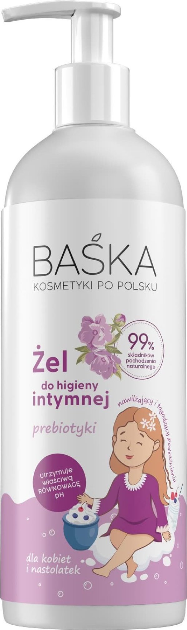 Σόλβερξ ΜΠΑΣΚΑ Τζελ για την υγιεινή της ευαίσθητης περιοχής - Προβιοτικά 400 ml