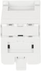 Solarix GNIAZDO MODULARNE KEYSTONE KĄTOWE SXF-M-1-45-WH-U SOLARIX