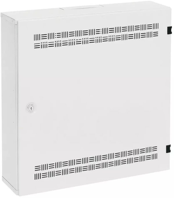 Solarix rozvaděč SOHO LC-18 s lištami 2U, 4U a 11U, 550x550x150mm bílá RAL 9003 LC-18-55-15-W