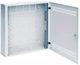 Solarix rozvaděč SOHO LC-18 s lištami 2U, 4U a 11U, 550x550x150mm bílá RAL 9003 LC-18-55-15-W