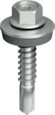 SOL-50 5,5x22mm Bohrschraube Alu / Alu Edelstahl