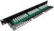 Solarix Solarix Patch panel 24 x RJ45 CAT5E UTP s vyvazovací lištou 1U SX24L-5E-UTP-BK-N