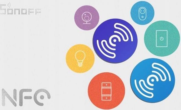 Sonoff NFC Tag - Αυτοκόλλητο NFC για Έξυπνο Σπίτι & Έλεγχο Σκηνών eWeLink - Συμβατό με Smartphone