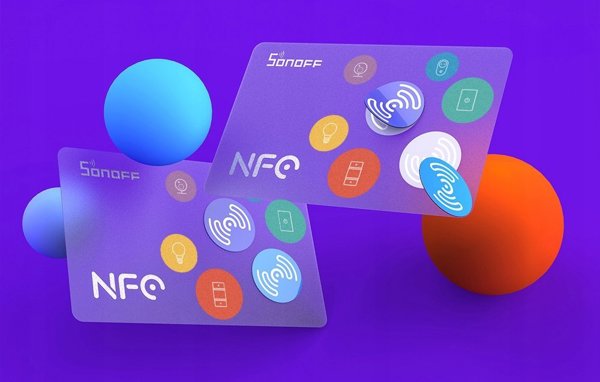 Sonoff NFC Tag - Αυτοκόλλητο NFC για Έξυπνο Σπίτι & Έλεγχο Σκηνών eWeLink - Συμβατό με Smartphone
