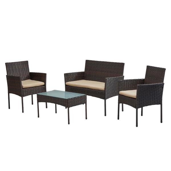Songmics Έπιπλα Μπαλκονιού Lounge Set (GGF004K05) (SNGGGF004K05)