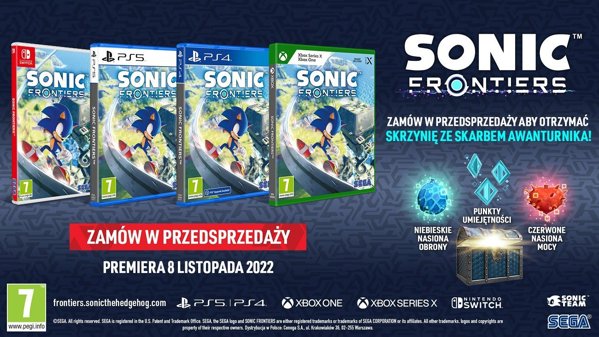 SEGA Sonic Frontiers για Nintendo Switch - Παιχνίδι Δράσης