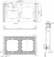 Sonoff Πλαίσιο για διακόπτη M5 80 διπλό 2-πλό SONOFF M5-2C-80-FW (λευκό)