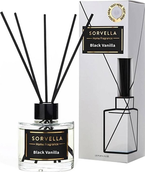 Plantes & Parfums Provence Αρωματικός Διαχύτης Χώρου Sorvella Black Vanilla 120ml