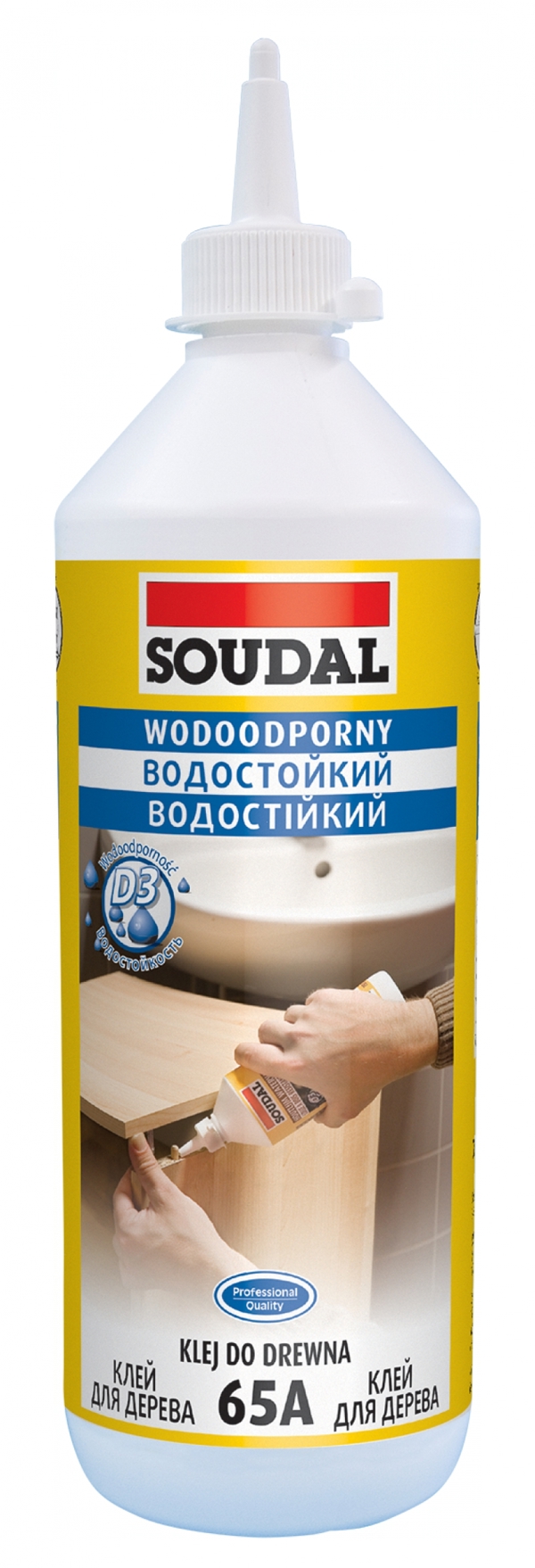 Soudal Klej do drewna 65A 750ml