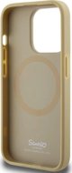 Θήκη Sourcing Hello Kitty MagSafe για iPhone 15 Pro 6.1" - Δερμάτινη με Κεφάλι Kitty, Χρυσή
