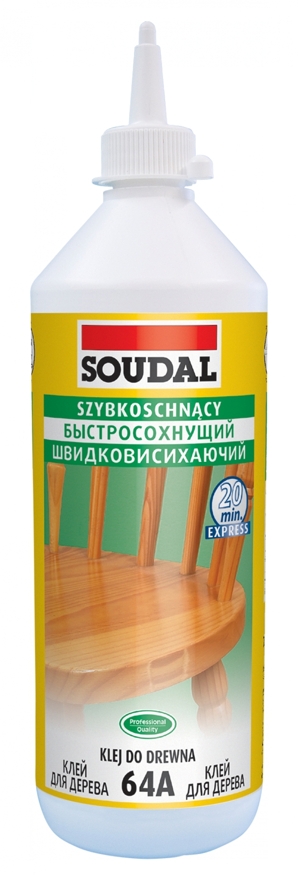 Soudal Klej do drewna 64A 250ml