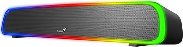 Genius SoundBar 200BT Ηχομπάρα 4W με Bluetooth 5.1 και RGB Φωτισμό - Μαύρη