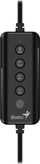 Genius SoundBar 200BT Ηχομπάρα 4W με Bluetooth 5.1 και RGB Φωτισμό - Μαύρη