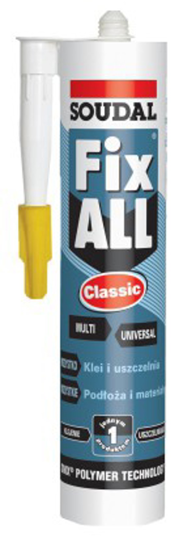 Soudal Στεγανωτικό Υβριδικό Fix All Classic 290ml Λευκό