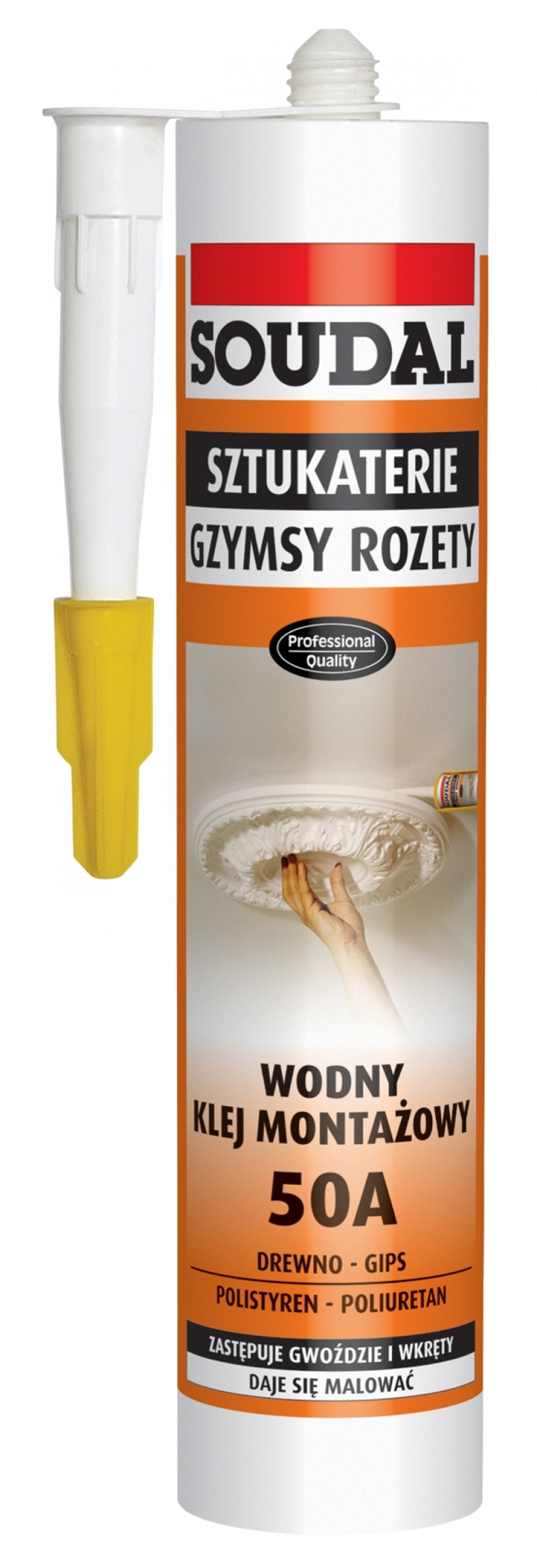 Soudal Wodny klej montazowy 50A 310ml