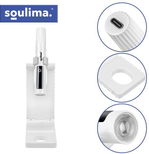 Soulima Lampa UV LED przenona + holder Soulima