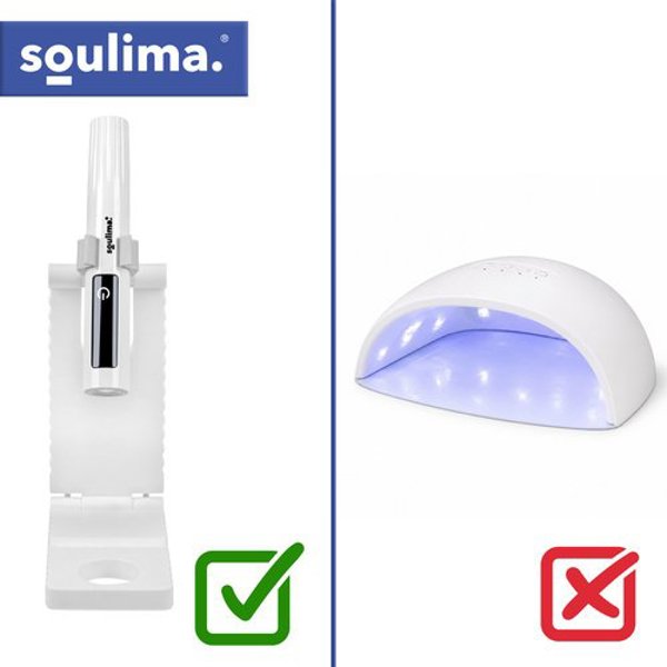 Soulima Lampa UV LED przenona + holder Soulima