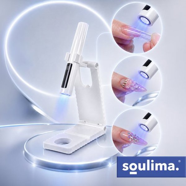 Soulima Lampa UV LED przenona + holder Soulima
