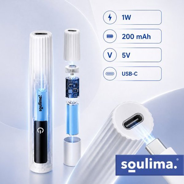 Soulima Lampa UV LED przenona + holder Soulima