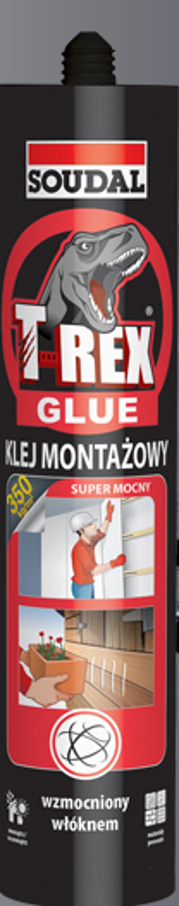 Soudal Klej montazowy T-REX 380g super mocny