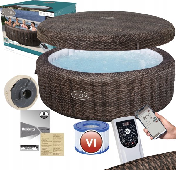 SPA ogrodowe 4M Lay-Z-Spa Bali SMART Air Jet
