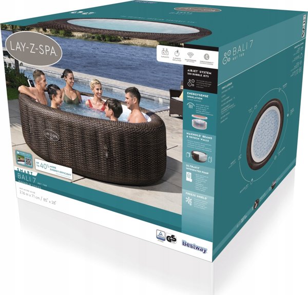 SPA ogrodowe 4M Lay-Z-Spa Bali SMART Air Jet