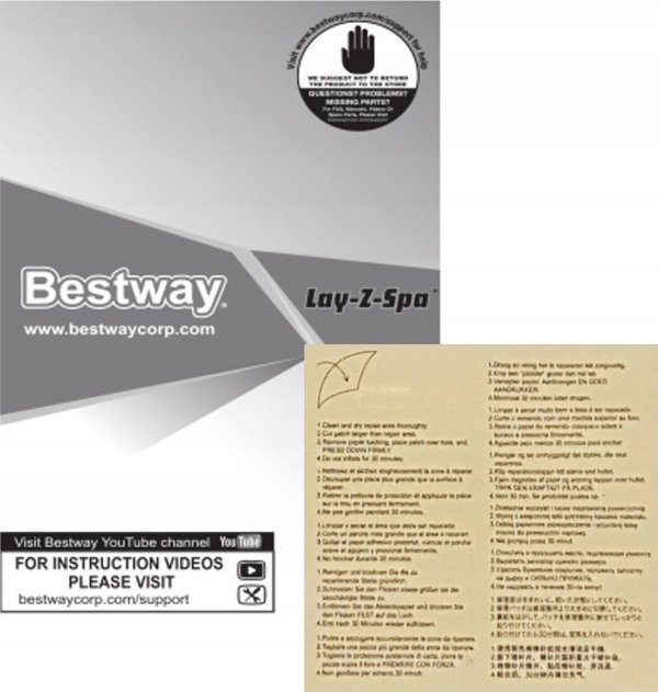 SPA ogrodowe 4M Lay-Z-Spa Bali SMART Air Jet