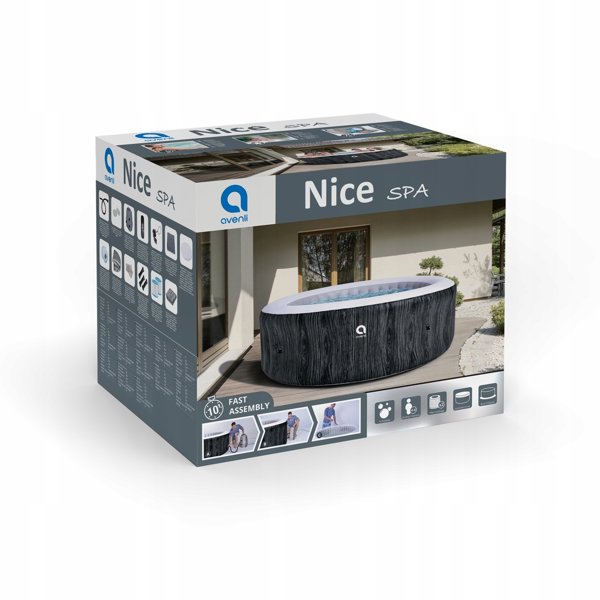 SPA ogrodowe Avenli Spa ogrodowe, jacuzzi pompowane AVENLI NICE 6 osobowe 204x70
